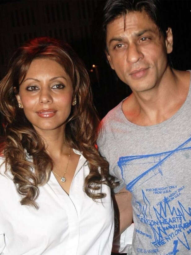 Shah Rukh Khan and Gauri Khan