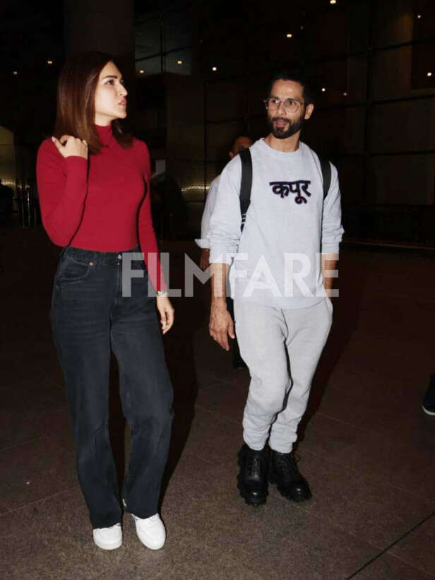 Kriti Sanon, Shahid Kapoor