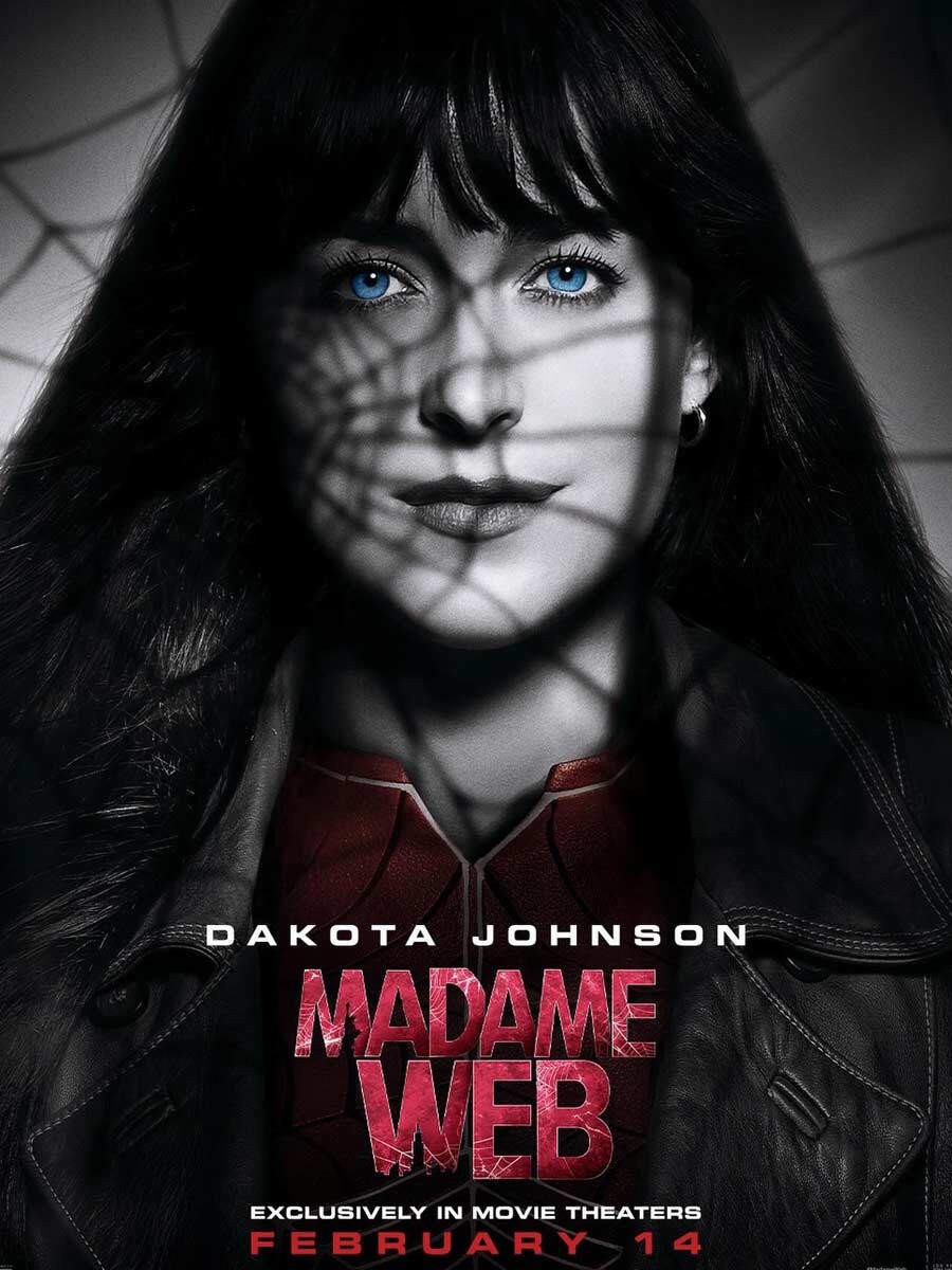 Madame Web Posters Reveal Dakota Johnson, Sydney Sweeney And More From ...