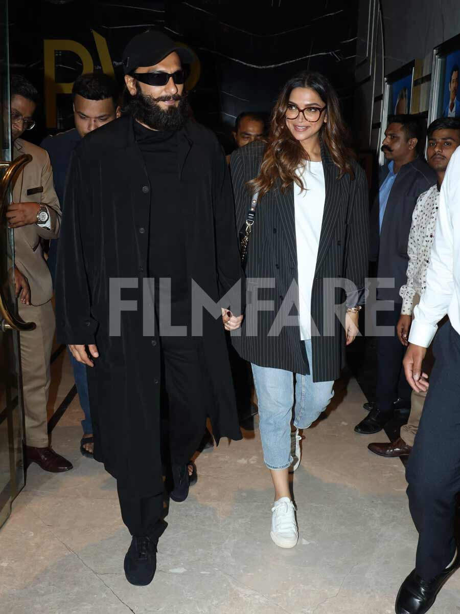 Photos: Deepika Padukone & Ranveer Singh watch Kalki 2898 AD with ...