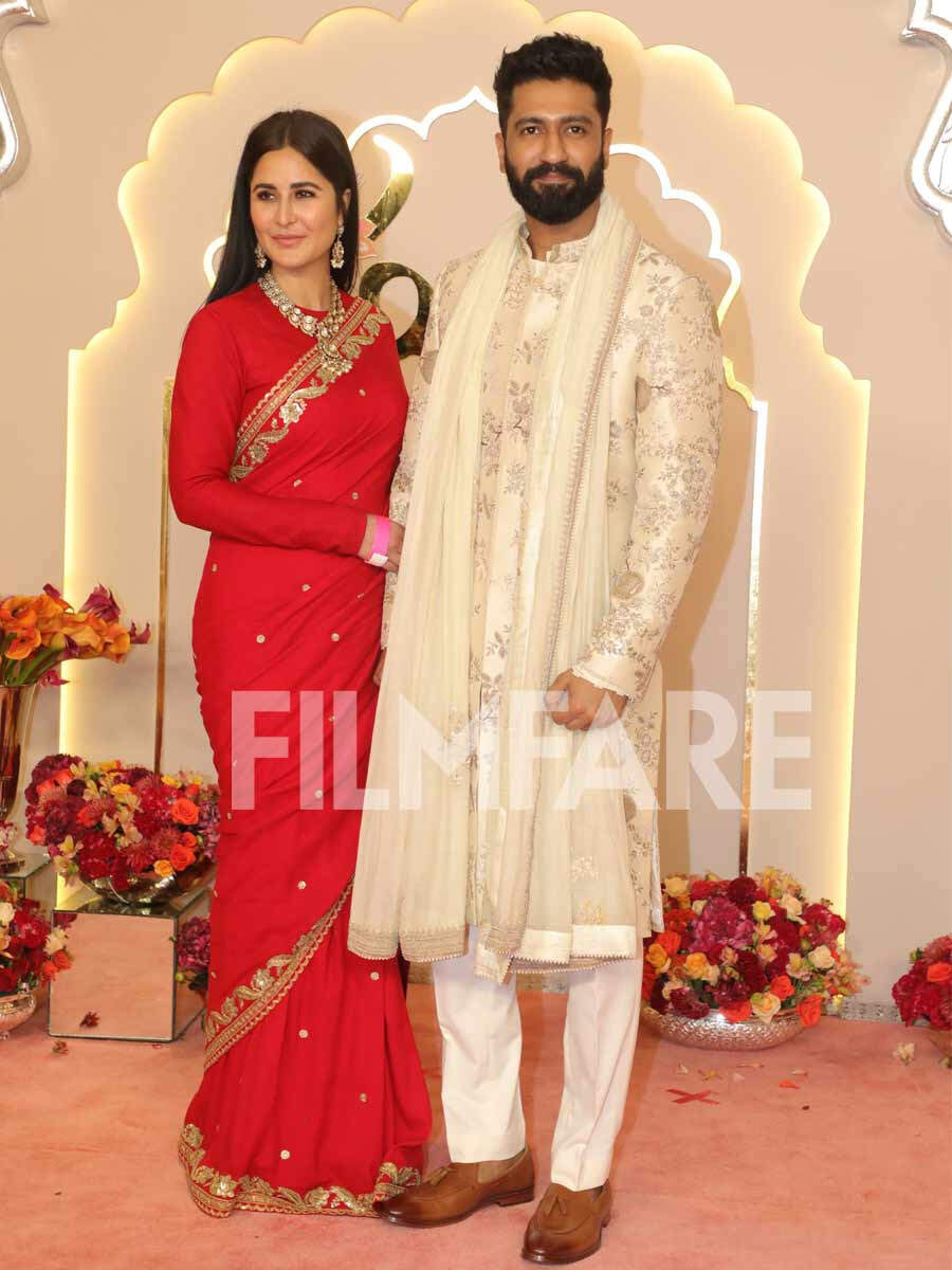 Vicky Kaushal and Katrina Kaif look stunning at Anant-Radhika's wedding ...