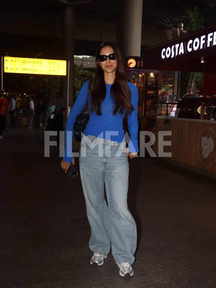 Photos: Rashmika Mandanna and Sonam Bajwa snapped at the airport |  Filmfare.com