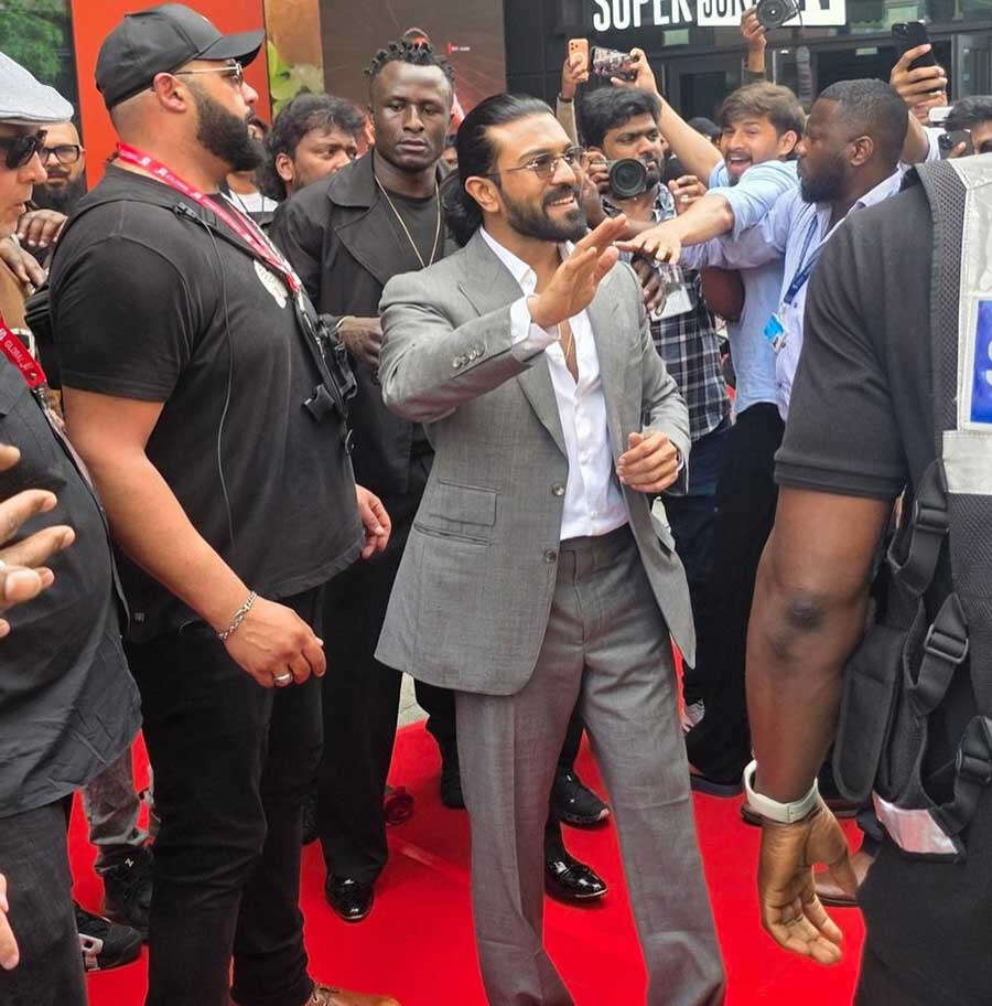 Ram Charan’s UK Fans Turn Up in Droves, Fueling Hype for RC17