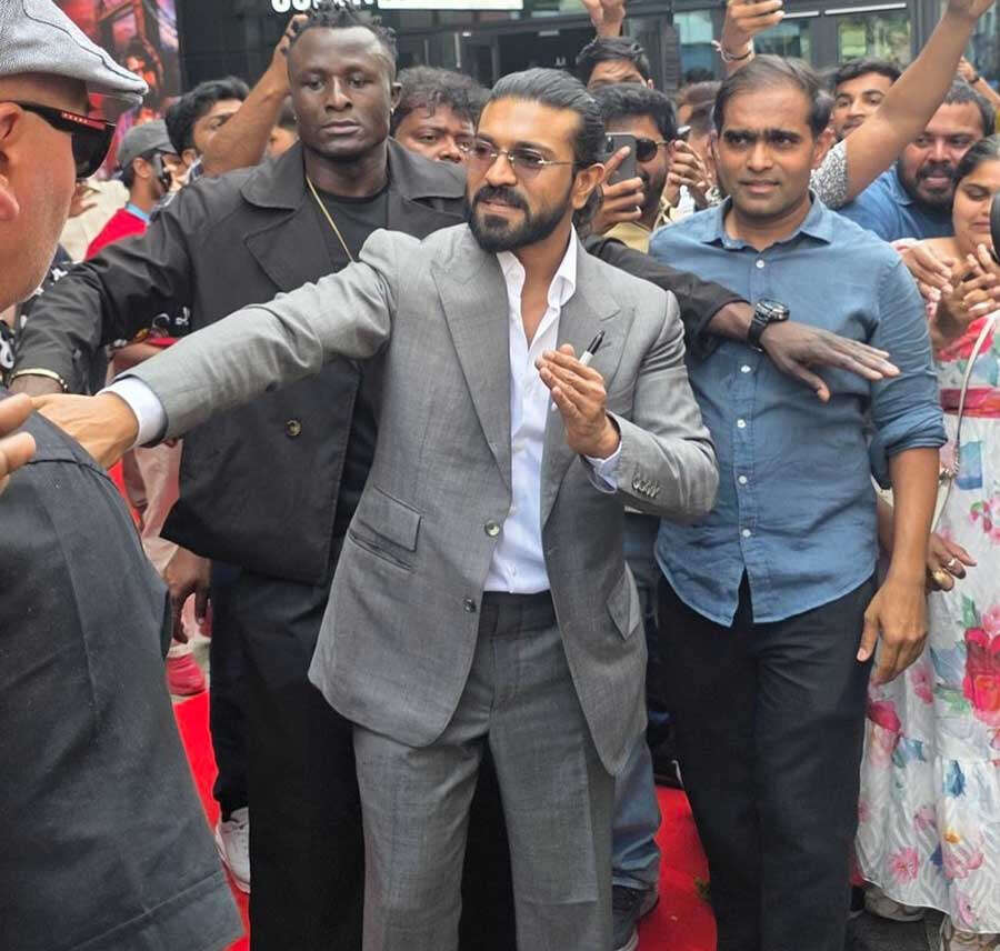 Ram Charan’s UK Fans Turn Up in Droves, Fueling Hype for RC17
