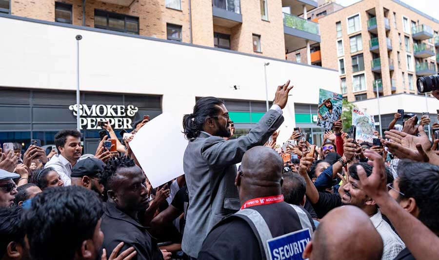 Ram Charan’s UK Fans Turn Up in Droves, Fueling Hype for RC17