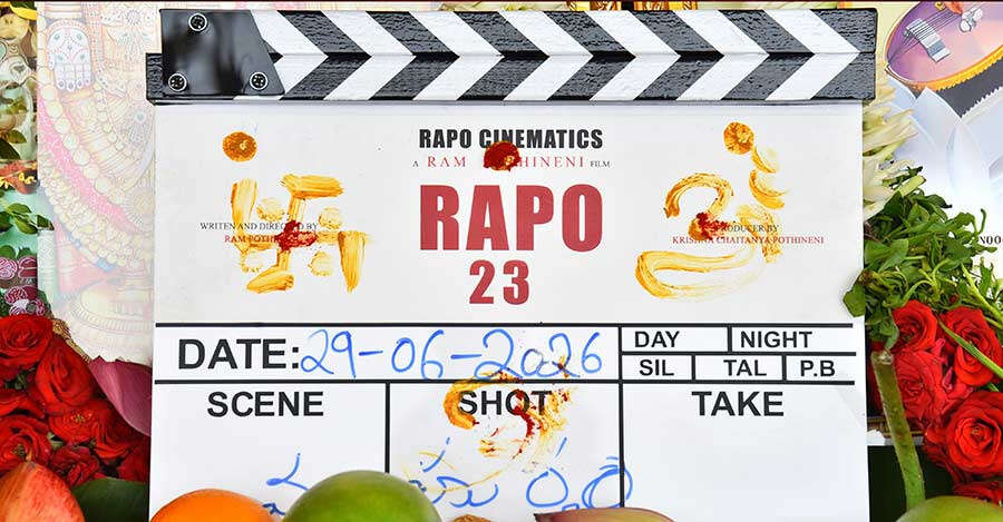 Ram Pothineni Turns Director with Neo‑Noir Thriller RAPO23