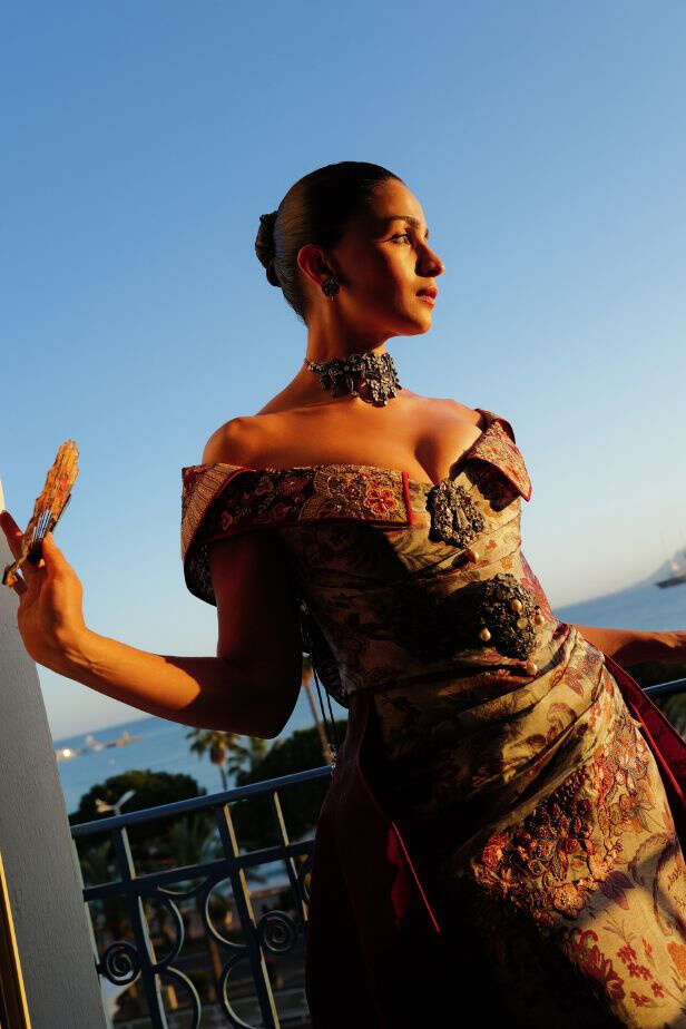Alia Bhatt Dazzles Cannes 2026 in Timeless Tarun Tahiliani Couture