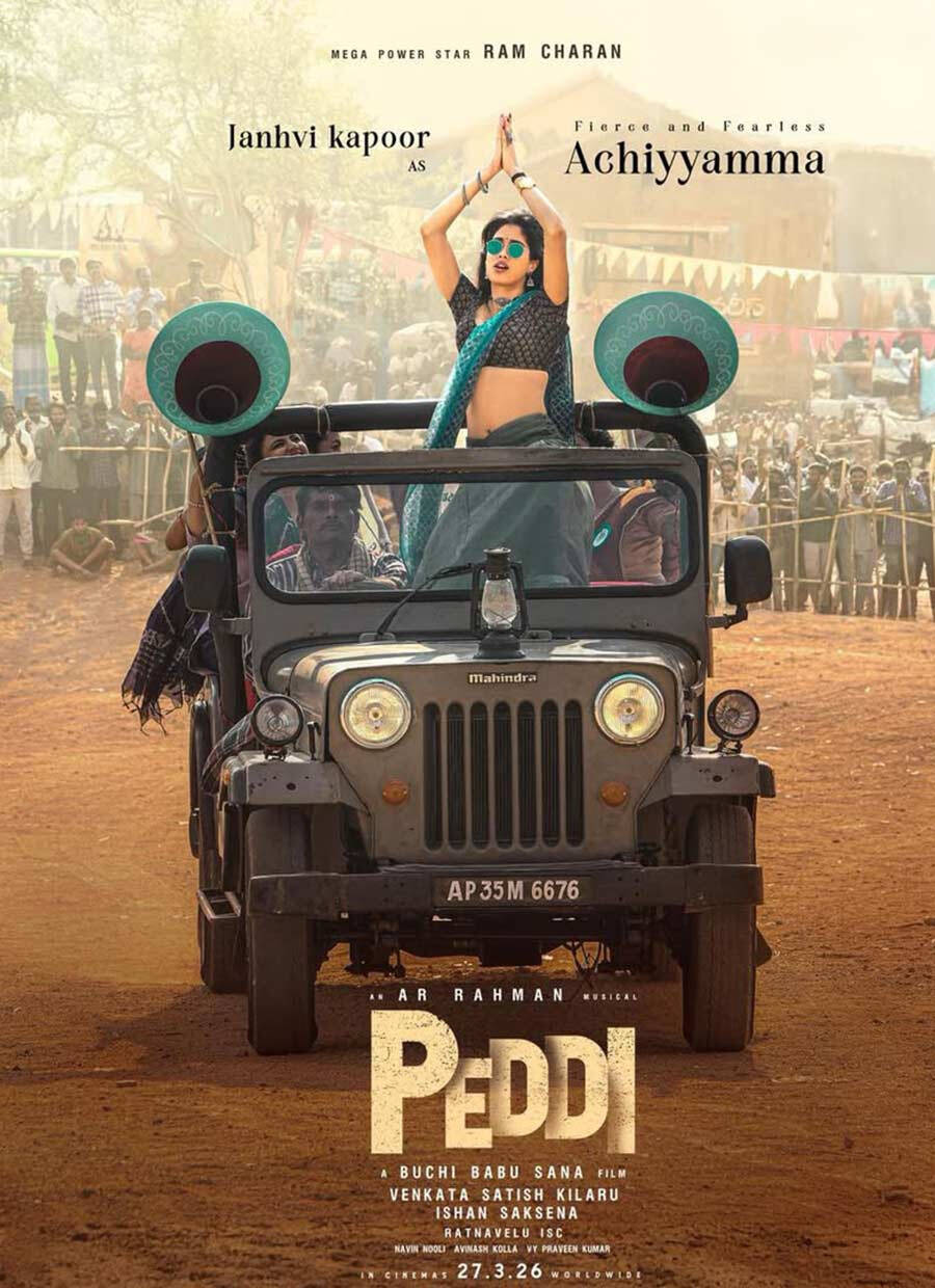 Janhvi Kapoor’s Cosmic Bond with Ram Charan in ‘Peddi’: A Telugu Debut to Remember
