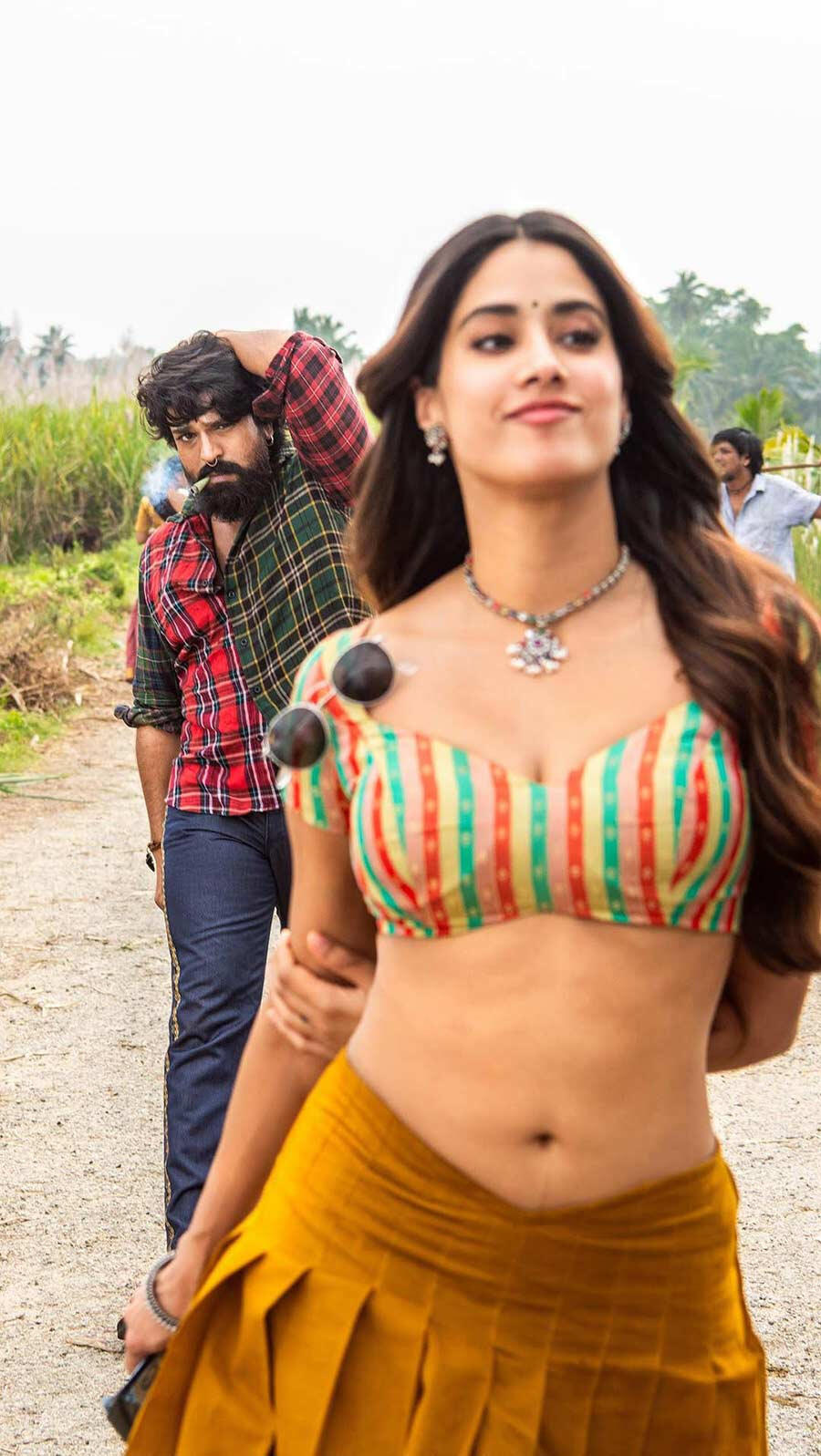 Janhvi Kapoor’s Cosmic Bond with Ram Charan in ‘Peddi’: A Telugu Debut to Remember