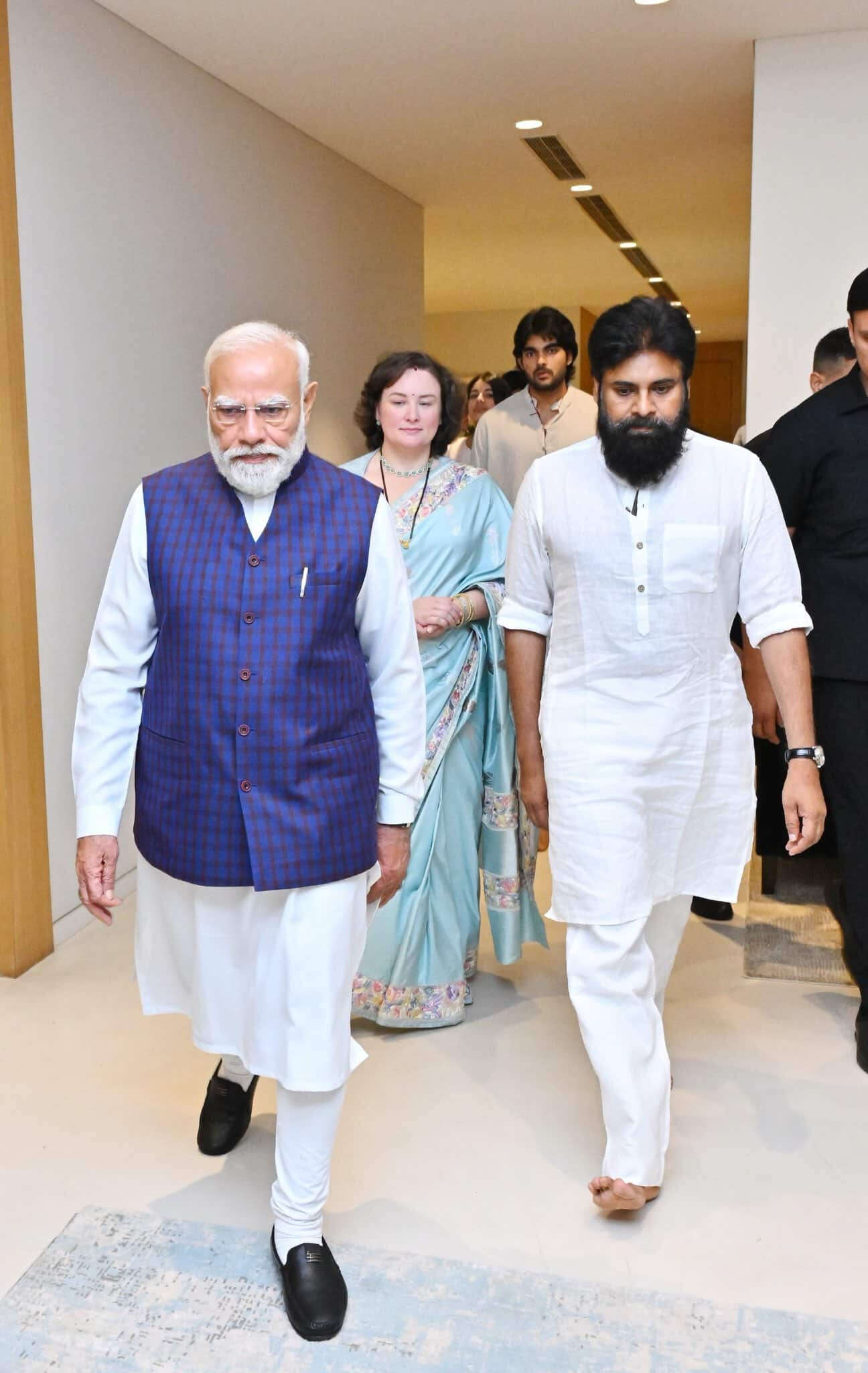 Pawan Modi PM Modi’s Gesture Towards Pawan Kalyan Wins Fans’ Hearts | Filmfare.com