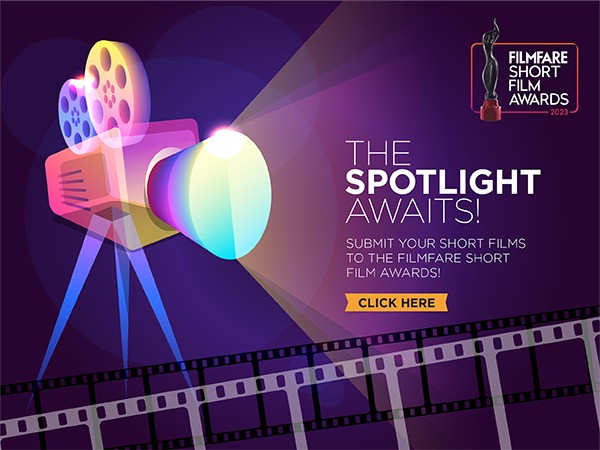 The spotlight awaits !. Submit your short films to the Filmfare Short Film Awards