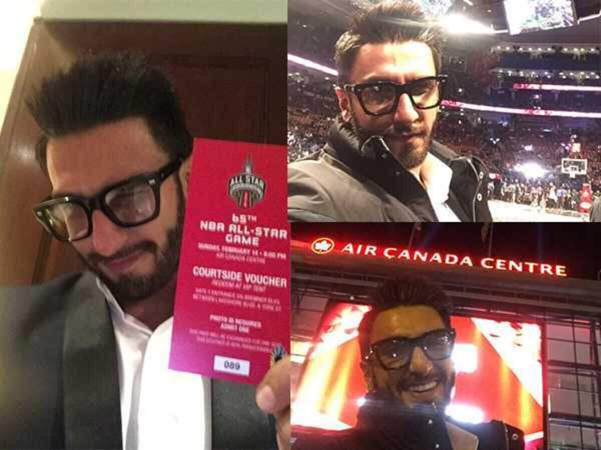 Screaming Fans Greet Ranveer Singh as He Joined Basketball Greats and  Celebrities at NBA All-Star Celebrity Game - American Kahani