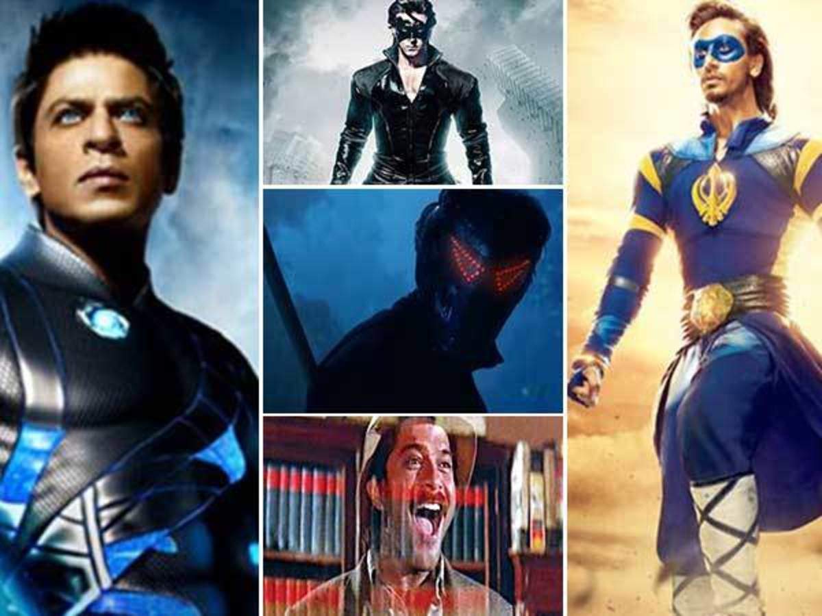 Bollywood films that followed the superhero genre 