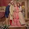 anushkasharma #viratkohli #reception #Sabyasachi #bridesofsabyasachi  #benarasi #wedding… | Indian wedding outfits, Wedding dresses men indian,  Indian bride outfits