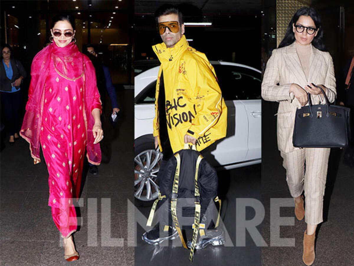 From Deepika to Alia and Kangana, check out the best airport looks