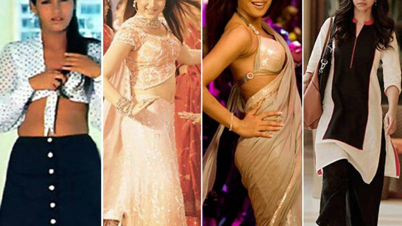 pink dress in 90s bollywood movie skirt checks A tribute to all the '90's and 2000's Bollywood baddies I grew up watching   Working with @by.ekta to create this custom look was a DREAM