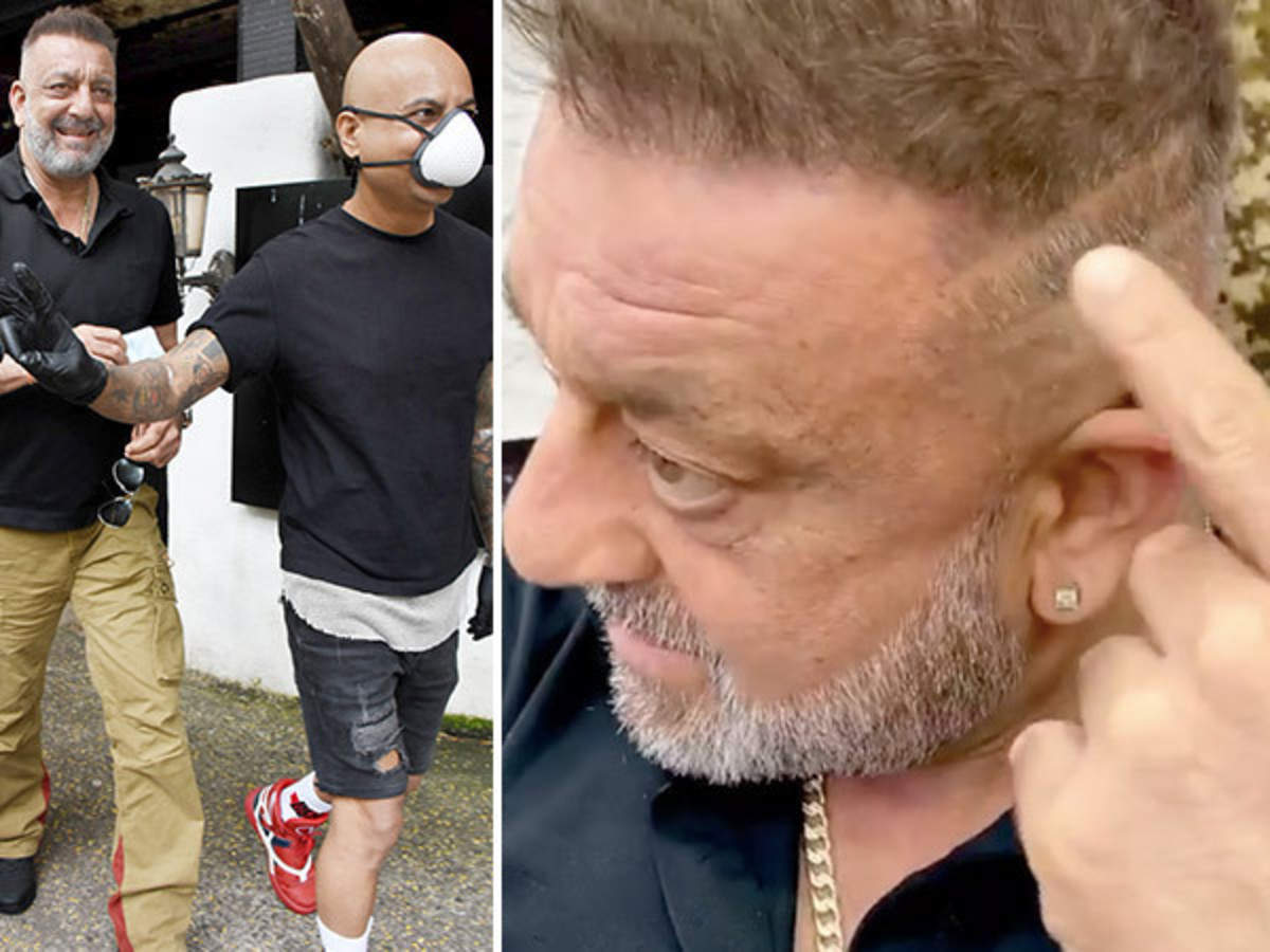 Sanjay Dutt shows off his scar post treatment and says he will beat Cancer  