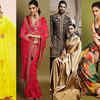 Bollywood Deepika Padukone Off White Color Saree – Sulbha Fashions