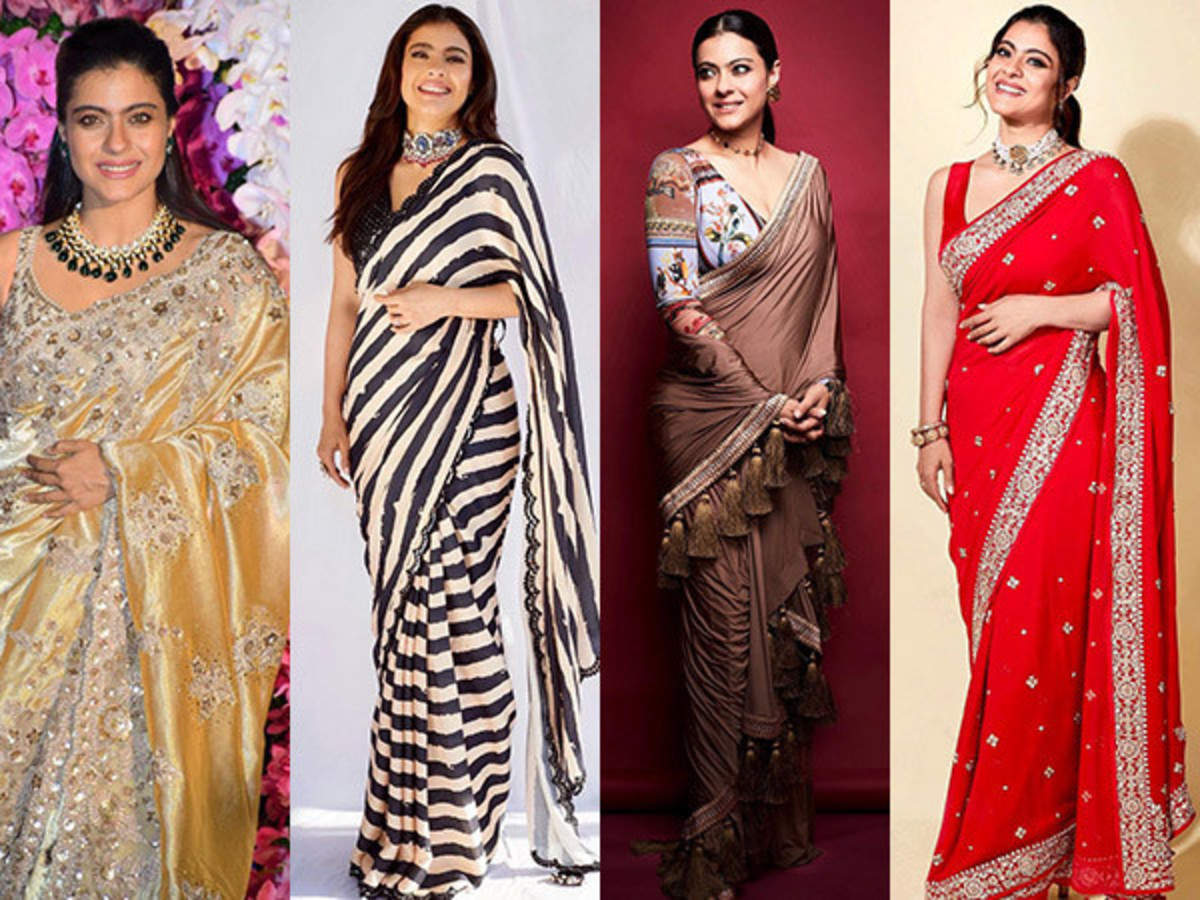 Birthday Special! Kajol And Her Love Affair With Sarees 