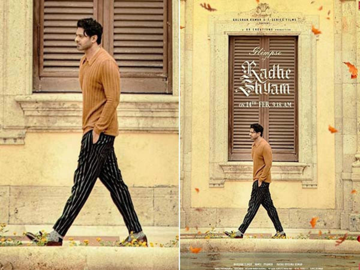 Prabhas Romantic Look In This New Poster Of Radhe Shyam Is Eye ...
