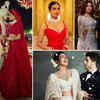 Buy Bollywood Style Priyanka Chopra Net and Velvet Lehenga In Off White  Colour online | Looksgud.in