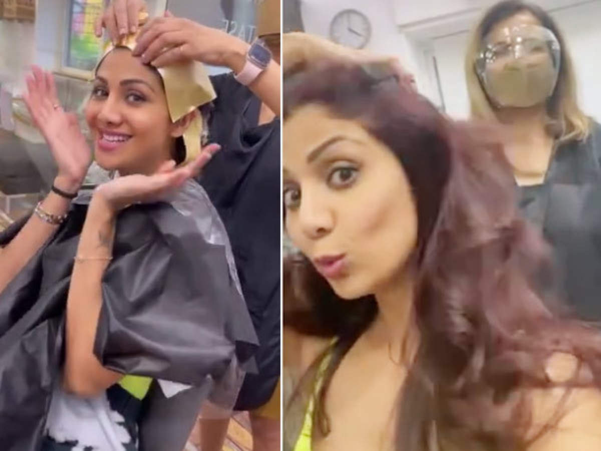 Shilpa Shetty Kundra gets a hair makeover 