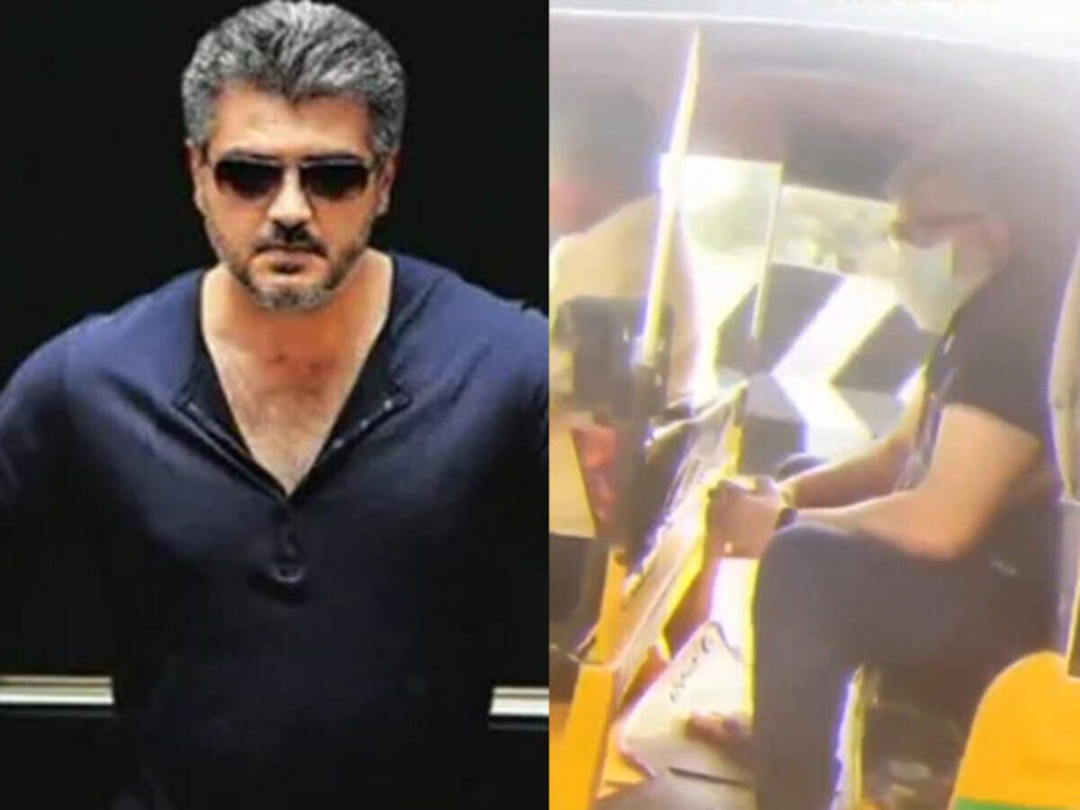 Thala Ajith clicked taking an auto ride | Filmfare.com
