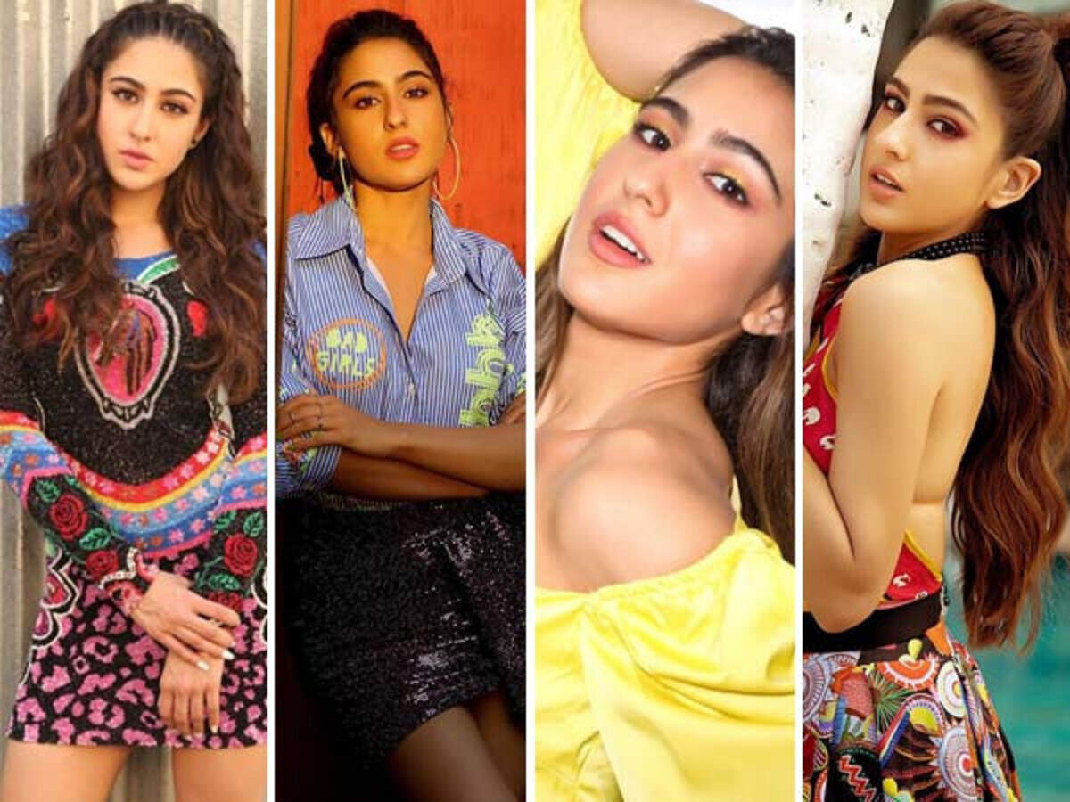 Sara Ali Khan's Quirky Outfits Which Are A Perfect Match For Her Vibrant  Personality