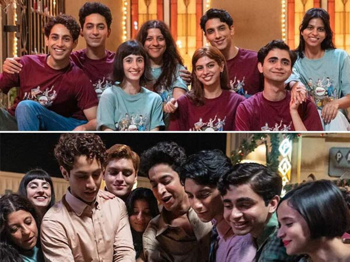 Inside pictures from The Archies wrap-up party featuring Suhana Khan, Khushi Kapoor | Filmfare.com