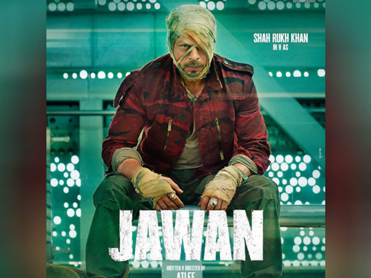 The first poster drop of Shah Rukh Khan starrer Jawan by ...