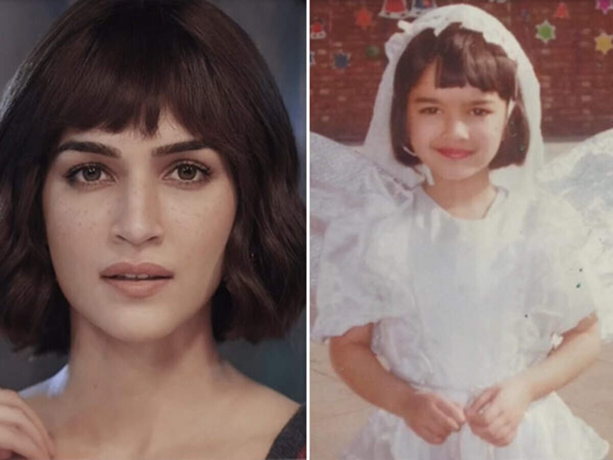 Check out what inspired Kriti Sanon's look for Bhediya as the actress shares childhood pictures Check out what inspired Kriti Sanon's look for Bhediya as the actress shares childhood pictures