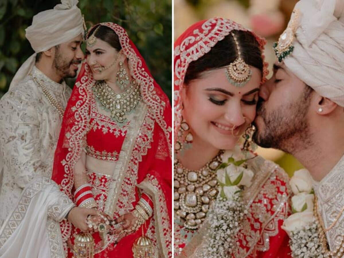 Filmmaker Abhishek Pathak marries Shivaleeka Oberoi, shares first wedding pictures Filmmaker Abhishek Pathak marries Shivaleeka Oberoi, shares first wedding pictures