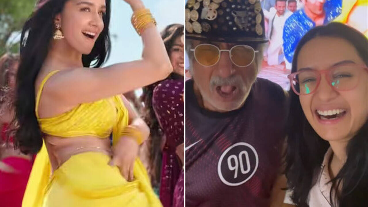 Watch: Shraddha Kapoor and Shakti Kapoor show off their thumkas |  Filmfare.com