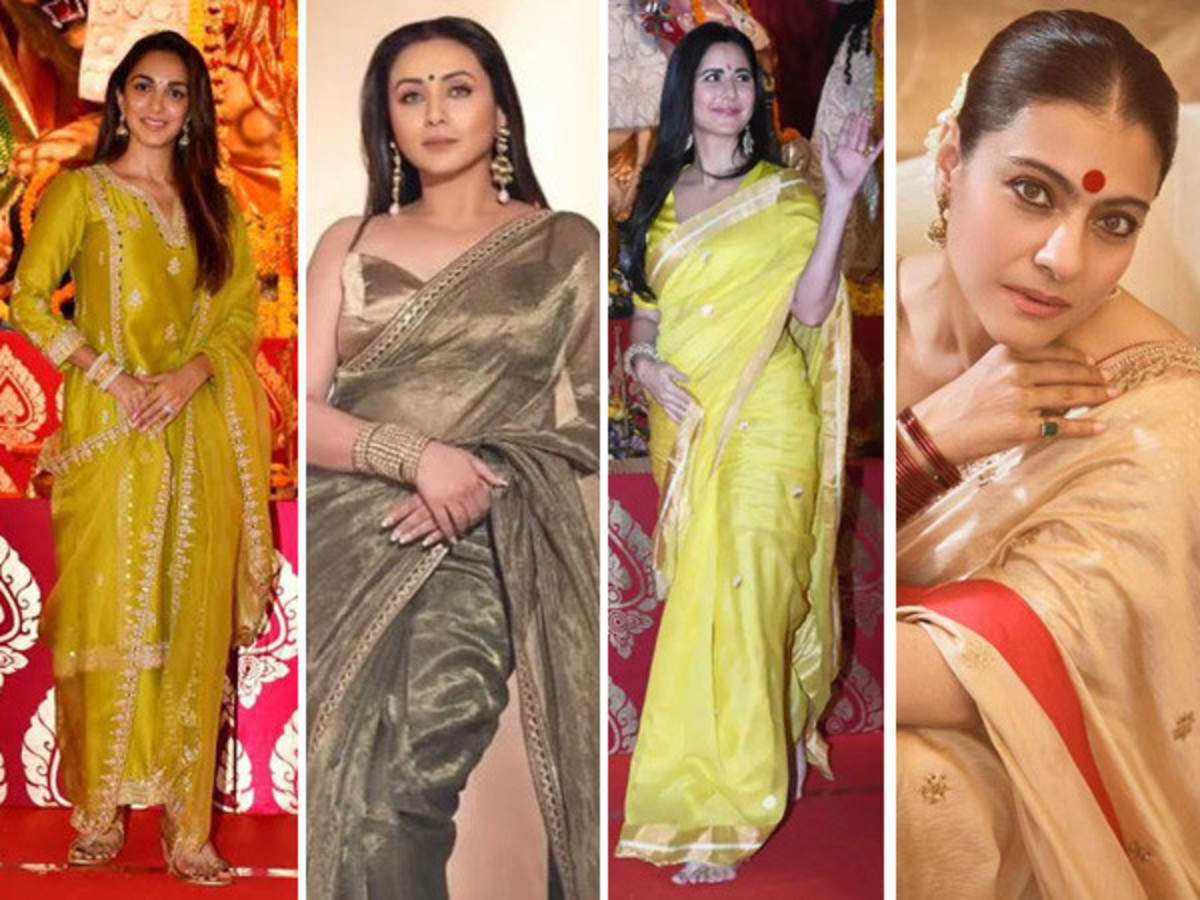 Durga Puja style statements made by Bollywood divas: Kiara Advani, Rani  Mukerji, Katrina Kaif and mo