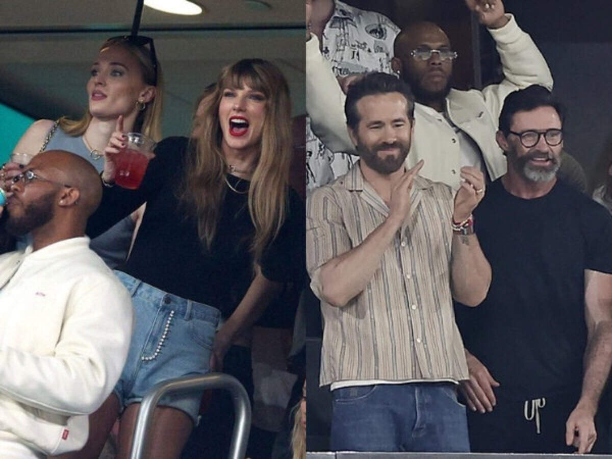 Taylor Swift attends a NFL game with Sophie Turner, Ryan Reynolds, Blake  Lively and more. Pics: | Filmfare.com