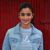 Alia Bhatt's denim tie and dye jacket makes a chic airport exit | VOGUE  India