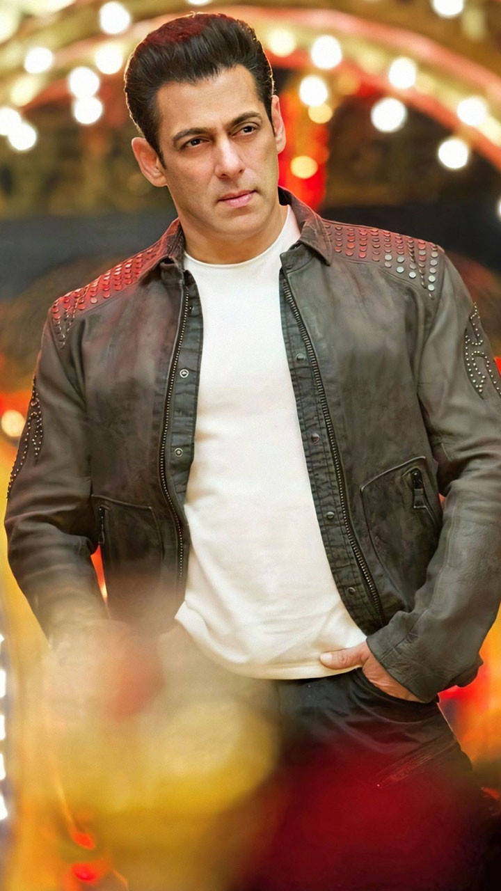 Pictures of Salman Khan wearing stylish jackets