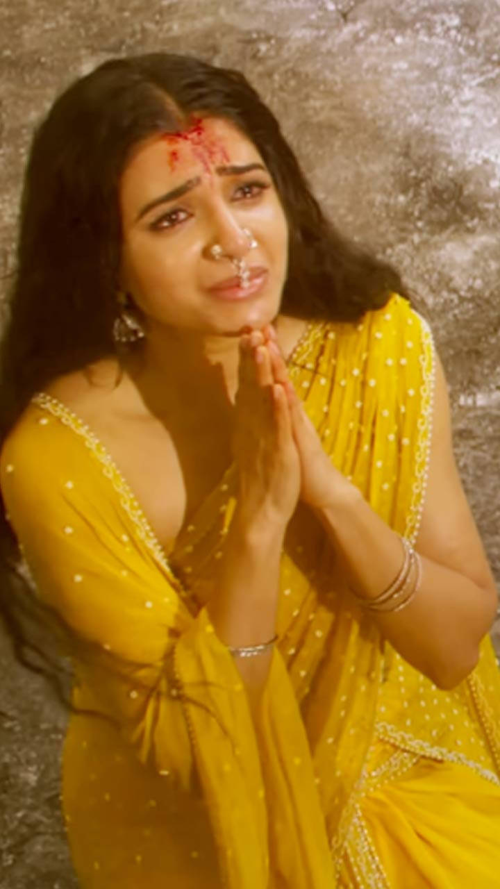 Sarees, Mangalsutra, Bindi: Samantha Ruth Prabhu's Kushi Looks Are  Everything Minimal​ | Zoom TV