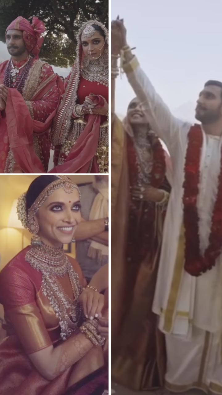 Ranveer Singh & Deepika Padukone Look Ethereal In Wedding Video